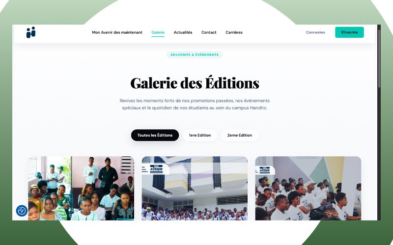 Handtic – Vitrine Institutionnelle & Ingénierie Digitale