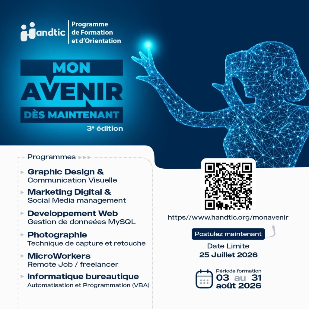 Handtic lance la 3e édition de son programme d’orientation numérique : “Mon Avenir Dès Maintenant